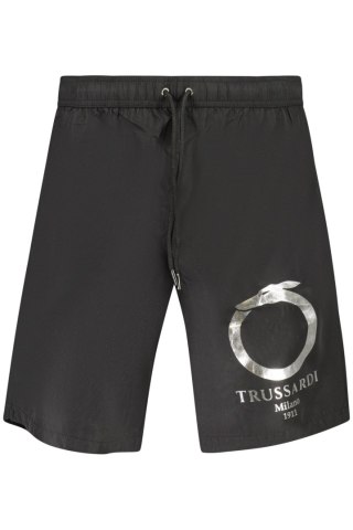 TRUSSARDI MĘSKIE CZARNE KRÓTKIE SPODNIE (Nero)