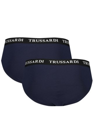 TRUSSARDI MĘSKIE NIEBIESKIE SLIPSY (Blu)