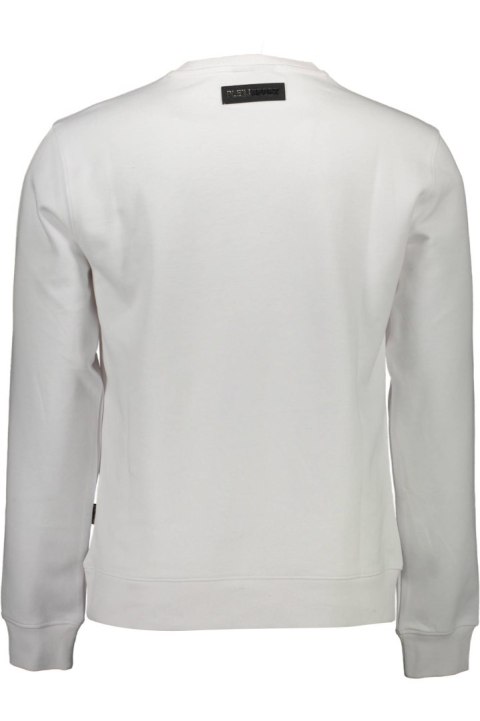 PLEIN SPORT MĘSKA BLUZA Z ROZPINKĄ BIAŁA (Bianco) PLEIN SPORT MĘSKA BLUZA Z ROZPINKĄ BIAŁA (Bianco)