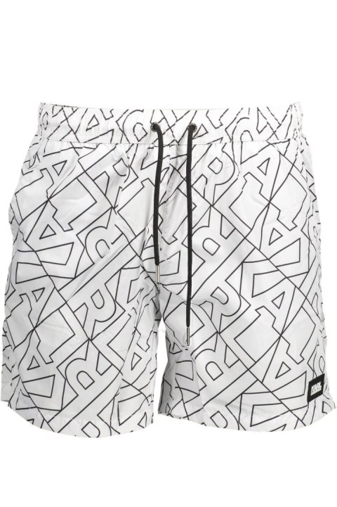 KARL LAGERFELD BEACHSEAR KOSTIUM KĄPIELOWY DÓŁ MĘSKI BIAŁE (Bianco) KARL LAGERFELD BEACHSEAR KOSTIUM KĄPIELOWY DÓŁ MĘSKI BIAŁE (Bianco)