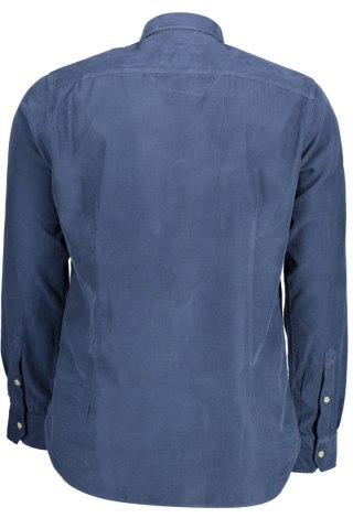 KOSZULKA POLO Z DŁUGIM RĘKAWEM MĘSKA NIEBIESKA (Blu)