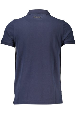 CAVALLI CLASS POLO KRÓTKI RĘKAW MĘSKI NIEBIESKI (Blu)