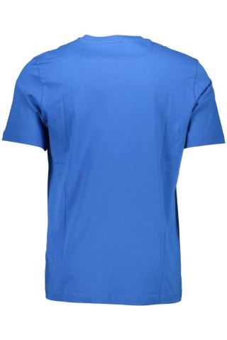 DIESEL MĘSKA KOSZULKA Z KRÓTKIM RĘKAWEM NIEBIESKA (Blu)