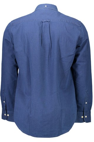 KOSZULA GANT Z DŁUGIM RĘKAWEM MĘSKA NIEBIESKA (Blu)