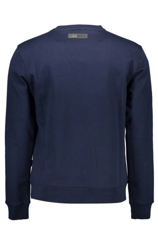 BLUZA PLEIN SPORT BEZ ZAMKA MĘSKA NIEBIESKA (Blu)