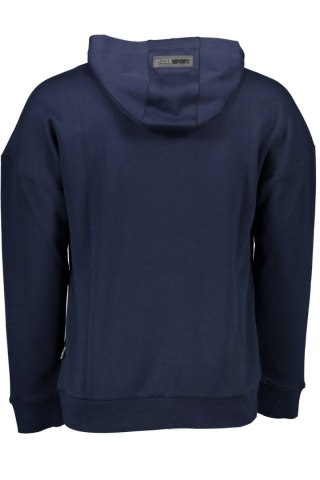 BLUZA PLEIN SPORT BEZ ZAMKA MĘSKA NIEBIESKA (Blu)