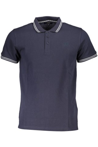CAVALLI CLASS POLO KRÓTKI RĘKAW MĘSKI NIEBIESKI (Blu)