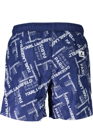 KARL LAGERFELD BEACHSEAR DÓŁ KOSTIUMU KĄPIELOWEGO MĘSKIEGO NIEBIESKIEGO (Blu)