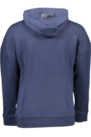 BLUZA PLEIN SPORT BEZ ZAMKA MĘSKA NIEBIESKA (Blu)