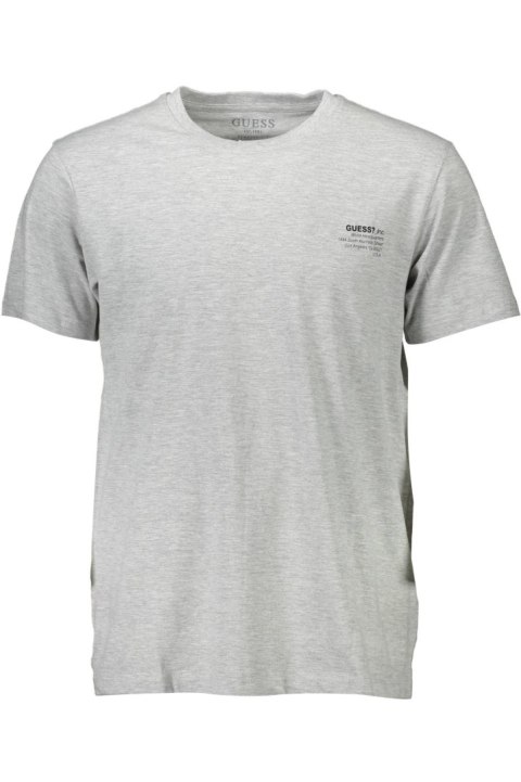 KOSZULKA Z KRÓTKIM RĘKAWEM GUESS JEANS MĘSKA SZARA (Grigio) KOSZULKA Z KRÓTKIM RĘKAWEM GUESS JEANS MĘSKA SZARA (Grigio)
