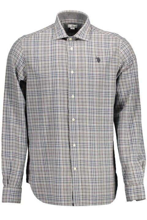 KOSZULKA POLO Z DŁUGIM RĘKAWEM MĘSKA SZARA (Grigio) KOSZULKA POLO Z DŁUGIM RĘKAWEM MĘSKA SZARA (Grigio)