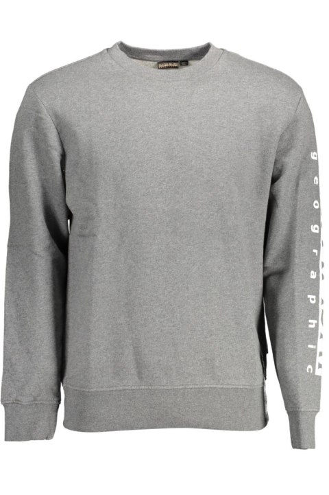 BLUZA NAPAPIJRI BEZ ZAMKA MĘSKA SZARA (Grigio) BLUZA NAPAPIJRI BEZ ZAMKA MĘSKA SZARA (Grigio)