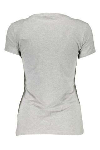 KOSZULKA Z KRÓTKIM RĘKAWEM GUESS JEANS DAMSKA SZARA (Grigio)