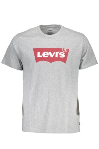 KOSZULKA Z KRÓTKIM RĘKAWEM LEVI&#39;S MĘSKA SZARA (Grigio)