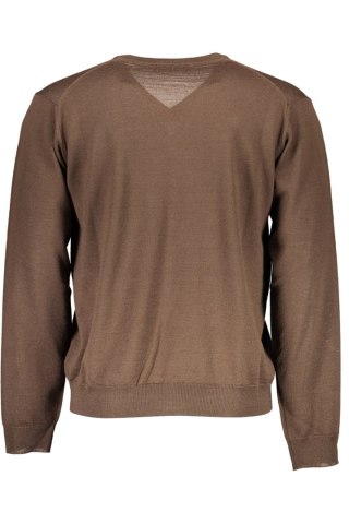 ROMEO GIGLI SWETER MĘSKI BRĄZOWY (Marrone)