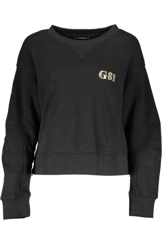 GUESS JEANS BLUZA BEZ ZAMKA DAMSKA CZARNA (Nero)