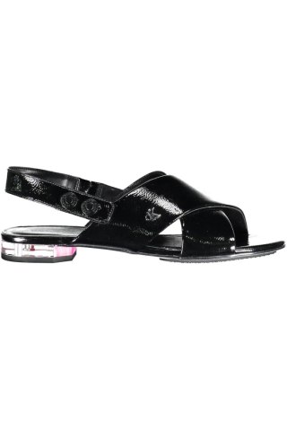 CALVIN KLEIN DAMSKIE SANDAŁY OBUWIE CZARNE (Nero)