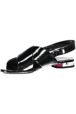 CALVIN KLEIN DAMSKIE SANDAŁY OBUWIE CZARNE (Nero)