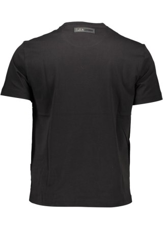 KOSZULKA Z KRÓTKIM RĘKAWEM PLEIN SPORT MĘSKA CZARNA (Nero)