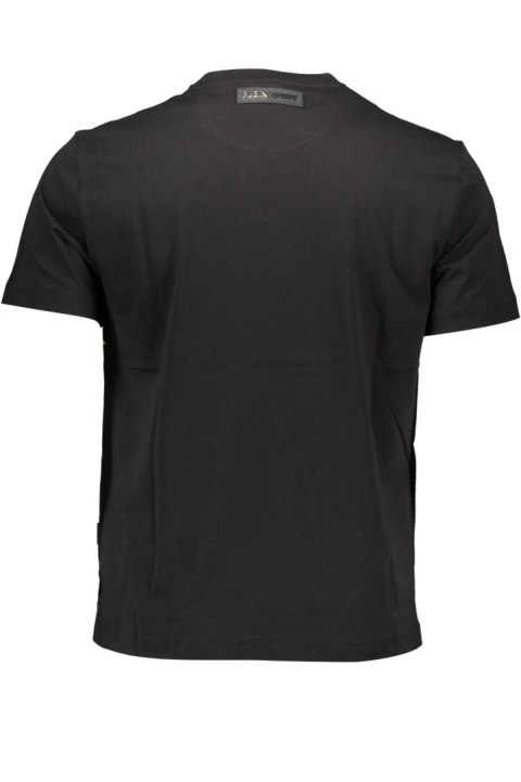KOSZULKA Z KRÓTKIM RĘKAWEM PLEIN SPORT MĘSKA CZARNA (Nero) KOSZULKA Z KRÓTKIM RĘKAWEM PLEIN SPORT MĘSKA CZARNA (Nero)
