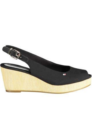 TOMMY HILFIGER SANDAŁY DAMSKIE OBUWIE CZARNE (Nero)
