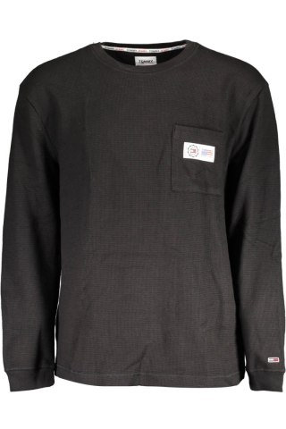 TOMMY HILFIGER MĘSKI CZARNY SWETER (Nero)