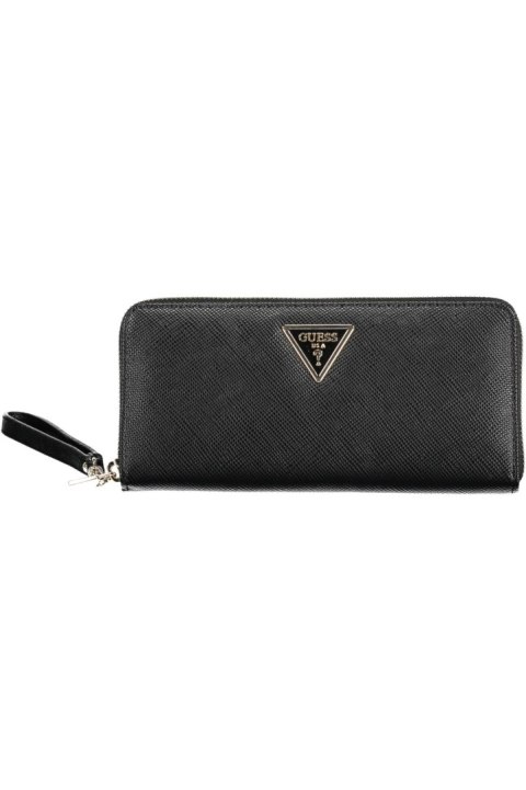 PORTFEL DAMSKI GUESS JEANS CZARNY (Nero) PORTFEL DAMSKI GUESS JEANS CZARNY (Nero)