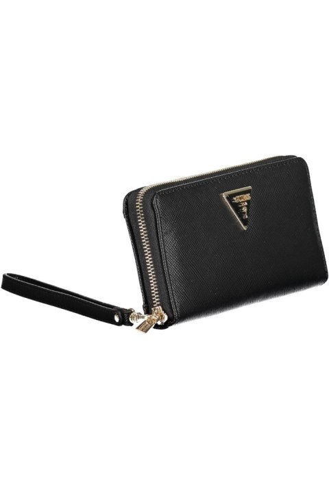 PORTFEL DAMSKI GUESS JEANS CZARNY (Nero) PORTFEL DAMSKI GUESS JEANS CZARNY (Nero)
