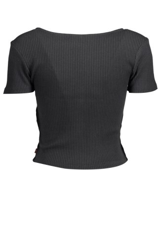 KOSZULKA Z KRÓTKIM RĘKAWEM LEVI&#39;S DAMSKA CZARNA (Nero)