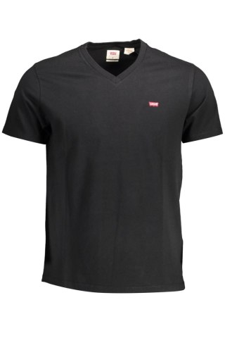 KOSZULKA Z KRÓTKIM RĘKAWEM LEVI&#39;S MĘSKA CZARNA (Nero)