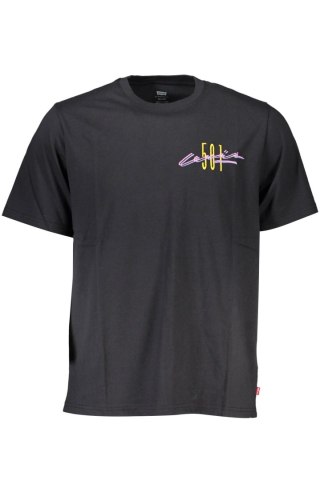 KOSZULKA Z KRÓTKIM RĘKAWEM LEVI&#39;S MĘSKA CZARNA (Nero)
