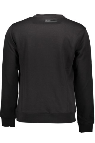 PLEIN SPORT MĘSKA BLUZA Z ROZPINANYM NA ZAMEK CZARNA (Nero)