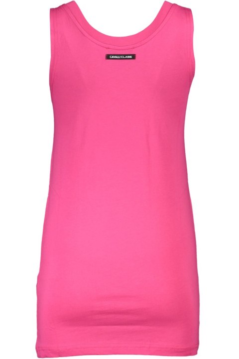 CAVALLI CLASS DAMSKI RÓŻOWY TANK TOP (Rosa) CAVALLI CLASS DAMSKI RÓŻOWY TANK TOP (Rosa)