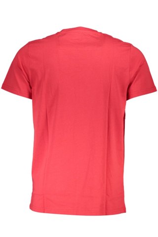 KOSZULKA CAVALLI CLASS Z KRÓTKIM RĘKAWEM MĘSKA CZERWONA (Rosso)