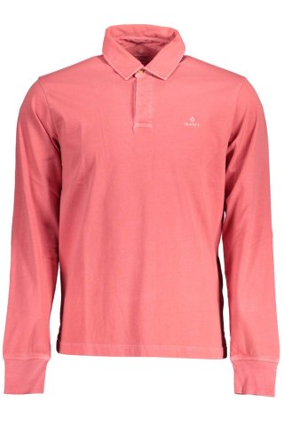 GANT POLO Z DŁUGIM RĘKAWEM MĘSKIE CZERWONE (Rosso)