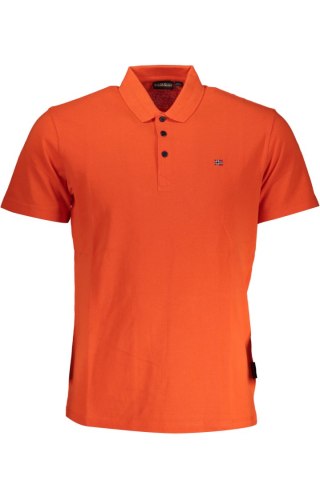 NAPAPIJRI MĘSKA KOSZULKA POLO Z KRÓTKIM RĘKAWEM CZERWONA (Rosso)