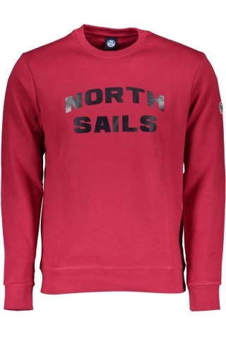 NORTH SAILS RED MĘSKA BLUZA Z ROZPINANYM SUWAKIEM (Rosso)