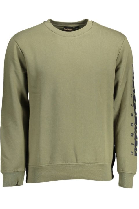 BLUZA NAPAPIJRI BEZ ZAMKA MĘSKA ZIELONA (Verde) BLUZA NAPAPIJRI BEZ ZAMKA MĘSKA ZIELONA (Verde)