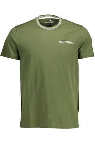 HARMONT & BLAINE MĘSKA KOSZULKA Z KRÓTKIM RĘKAWEM ZIELONA (Verde)