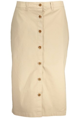 DŁUGA SPÓDNICA DAMSKA GANT W KOLORZE BEŻOWYM (Beige)