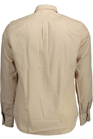 HARMONT & BLAINE KOSZULA Z DŁUGIM RĘKAWEM MĘSKA BEŻOWA (Beige)