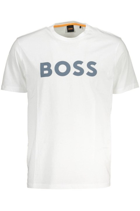 KOSZULKA BOSS Z KRÓTKIM RĘKAWEM MĘSKA BIAŁA (Bianco) KOSZULKA BOSS Z KRÓTKIM RĘKAWEM MĘSKA BIAŁA (Bianco)