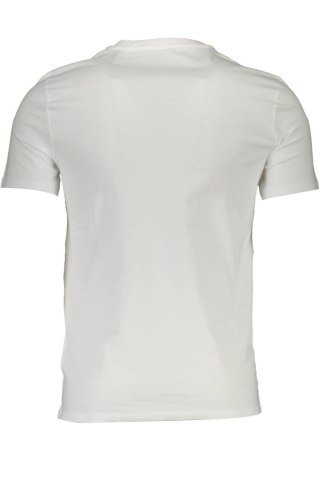 KOSZULKA Z KRÓTKIM RĘKAWEM GUESS JEANS MĘSKA BIAŁA (Bianco)