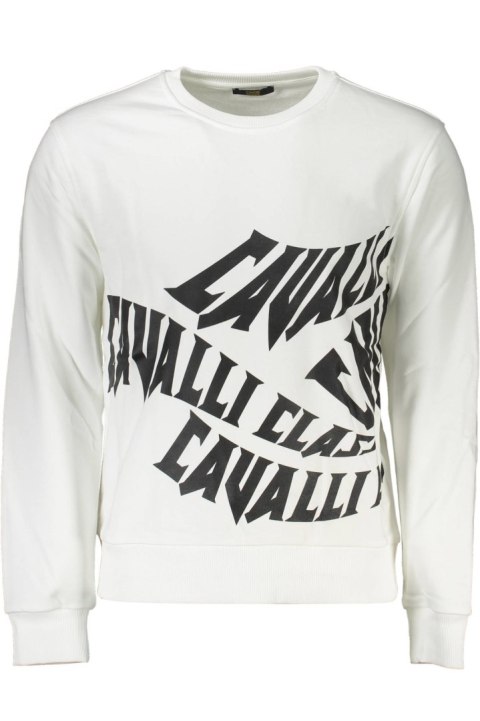 BLUZA CAVALLI CLASS BEZ ZAMKA MĘSKA BIAŁA (Bianco) BLUZA CAVALLI CLASS BEZ ZAMKA MĘSKA BIAŁA (Bianco)