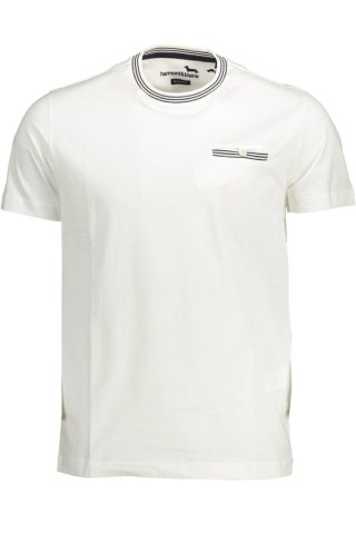 HARMONT & BLAINE MĘSKA KOSZULKA Z KRÓTKIM RĘKAWEM BIAŁA (Bianco)
