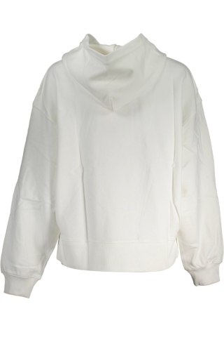 CALVIN KLEIN BLUZA BEZ ZAMKA DAMSKA BIAŁA (Bianco)