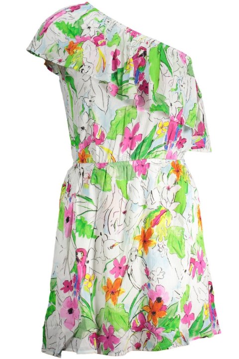 DESIGUAL KRÓTKA SUKIENKA DAMSKA BIAŁA (Bianco) DESIGUAL KRÓTKA SUKIENKA DAMSKA BIAŁA (Bianco)