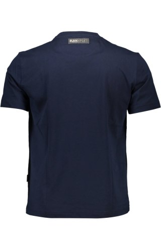 KOSZULKA Z KRÓTKIM RĘKAWEM PLEIN SPORT MĘSKA NIEBIESKA (Blu)