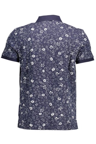 GANT POLO KRÓTKI RĘKAW MĘSKI NIEBIESKI (Blu)