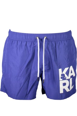 KARL LAGERFELD BEACHSEAR DÓŁ KOSTIUMU KĄPIELOWEGO MĘSKIEGO NIEBIESKIEGO (Blu)